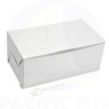 Caixas de embalagem de alimenTos de papelão de papel branco com impressão personalizada