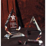 Prêmio de crisTal por aTacado com 3d flor laser grava