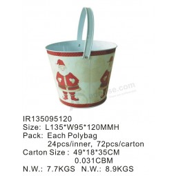 Wholesale Metal Bucket Tin Box with Handle