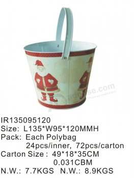 Wholesale Metal Bucket Tin Box with Handle