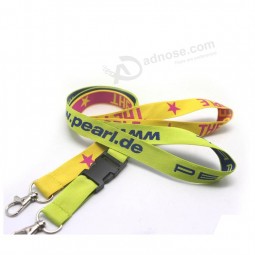 Wholesale custom Polyester Printed Woven/Jacquard/Embroidered Logo Custom Lanyard for Gifts