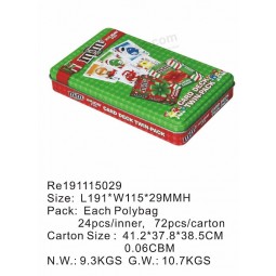 Wholesale Poker Tin Box with Custom Printing