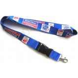 Ho티sale 새로운 패션 디자인 화려한 폴리 에스터 목 lanyards 사용자 정의 로고와 함께