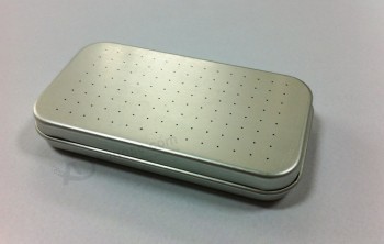 银色礼品锡盒礼品/食物/茶/看/糖果