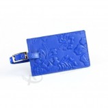 Colorful Rubber Silicone Luggage Tag with Printing Custom Logo