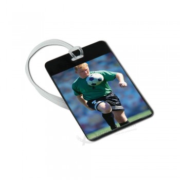 Rubber Silicone Luggage Tag with Printing Custom Logo