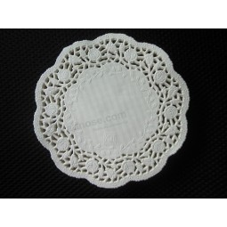 장미 장식 패턴 종이 냅킨/Doilies.