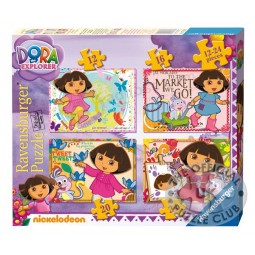 Puzzle de papier dessin animé avec impression personnalisée
