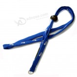 Promoción al por mayor logo personalizado pk cordón esTrecho con hebilla de seguridad.