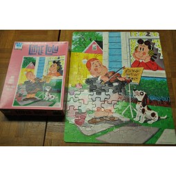 Custom Design Children Games Cartoon Paper Jigsaw Puzzle