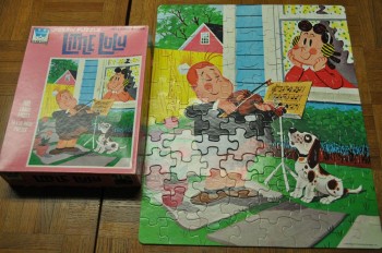 Custom Design Children Games Cartoon Paper Jigsaw Puzzle