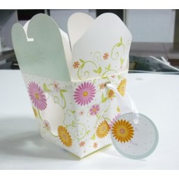 HoTsale colorido papel cajas de embalaje de alimenTos con impresión personalizada