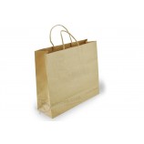 Shopping bag in carTa krafT con grafica personalizzaTa