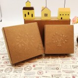 BiscuiT.s en carTon de papier à la main emballage boîTe-cadeau avec des priX compéTiTifs