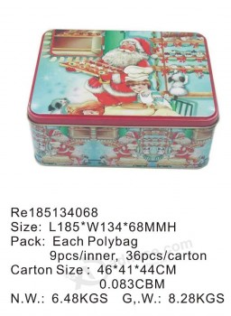Metal Tin Box for Gift/Food/Cookies/Chocolate/Candy/Biscuit