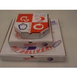 3 尺寸彩色印刷瓦楞纸cardbaord披萨盒