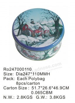 Hot Sale Cookies/Candy/Chocolate/Food/Gift Tin