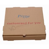 Oem braune Farbe Wellpappe cardbaord PizzakarTons