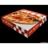 Nuevas cajas coloridas de la pizza cardbaord de papel acanalado