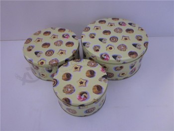 Cookies Tin Box with Printing Customer Artwork