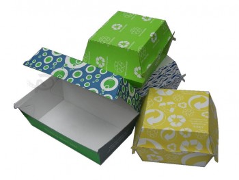 Los alimenTos/ Caja porTa papel para pasTeles con impresión personalizada