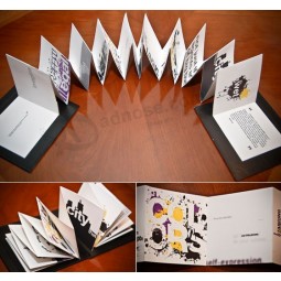Impression de livre eT de brochure en papier coloré d'impression avec le priX meilleur marché