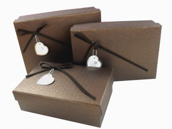 элегантная бумага подарочная коробка оптом с конкурентоспособной ценой
