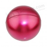 Geschenk-Zinnball der globalen Form für WeihnachTsgeschenkgroßverkauf