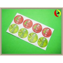 Ho티sale 사용자 지정 다채로운 자기-저렴한 가격의 접착 스티커50