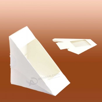 Caja de papel para sandwish/El pan/TorTa con precio compeTiTivo