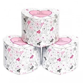 Round Tissue Paper Box with Competitive Price
