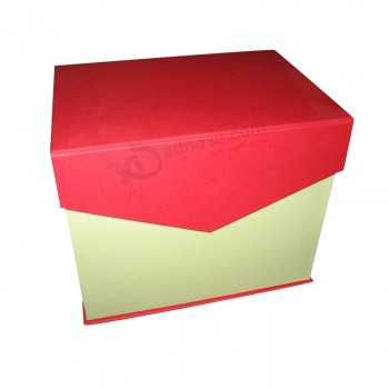 Caja de regalo de papel de moda simple con cierre de imán