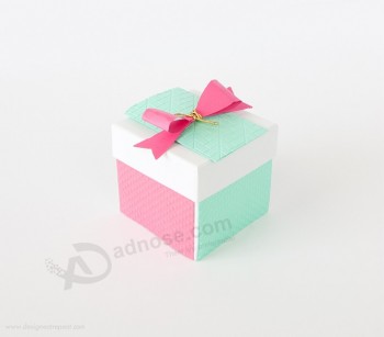 Impresión personalizada nueva caja de regalo de papel romenTic para el amanTe