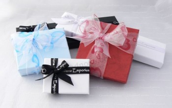 AangepasTe papier wrap geschenkdozen fabrikanT in China