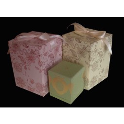 Cajas de regalo paepr arTesanales/Cajas de regalo de carTón de papel
