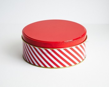 High Quality Round Tin Food Packing Box Wholesale