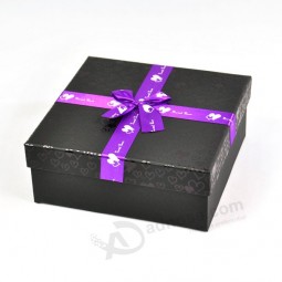 Hot Selling Paper Gift Packaging Box with Ribbon