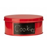 Custom Cookies Round Tin Box Pass FDA Certificate
