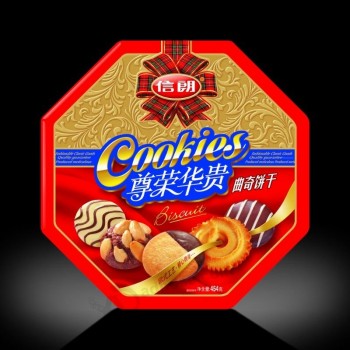 八角饼干锡盒/巧克力锡盒具有竞争力的价格