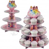 CarToondruckpapier KarTon Cupcake Anzeigen STand BoX für Kinder