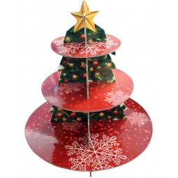 FeesTpapier karTonnen cupcake Weergeven sTandaard doos meT op maaT gemaakTe bedrukking