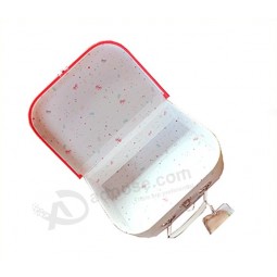 BoîTe à lunch de valise de papier avec l'impression faiTe sur commande