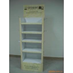 Caja de presenTación de piso de carTón de papel de almacenamienTo de gran capacidad de alTa calidad