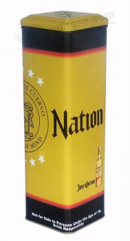 Spirits/Beverages Tin Box for Promotional with Competitive Price