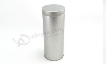 Design personalizado siliver rodada caiXa de laTa para vinho e bebidas