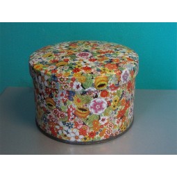 Round Food Tin Box with Pass FDA Certificate Manufacturer