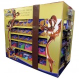 Mode kleurrijke papieren karTonnen palleT Weergeven boX voor chocolade