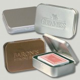 Hot Selling Play Card Packing Tin Box Custom Printing