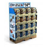 ScaTole di visualizzazione del palleT corrugaTe pavimenTo al deTTaglio di moda riciclaTa per cuscino