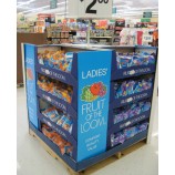 PrésenToir de boîTe de carTon ondulé de carTon ondulé pour la nourriTure